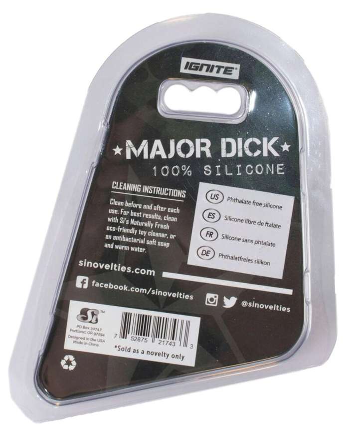 Ignite Major Dick Commando Silicone Cock Ring