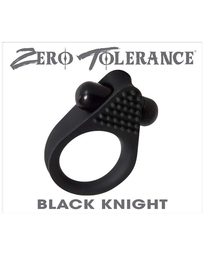 Zero Tolerance Black Knight Vibrating Cock Ring